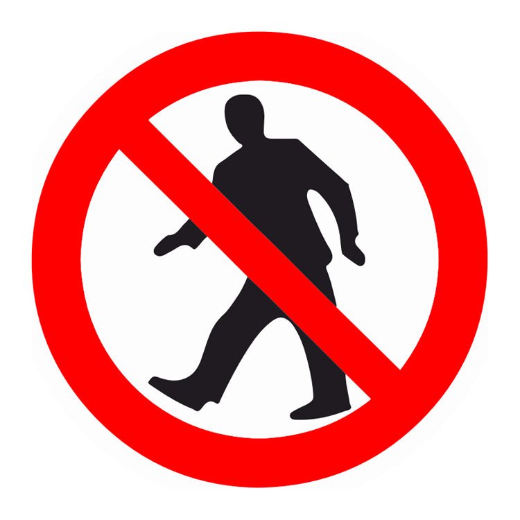 GB0038 - 2C No Pedestrians - SparkMyLogo
