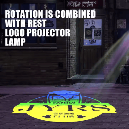 80w LED Gobo Projector RGB Color Change - SparkMyLogo