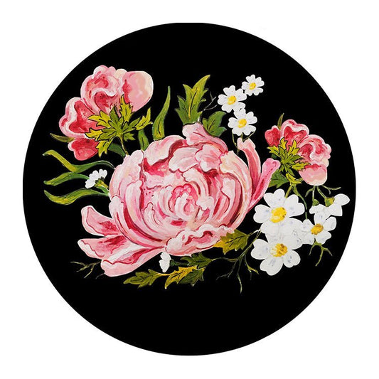 GB0021 - C Flower - Painting - SparkMyLogo