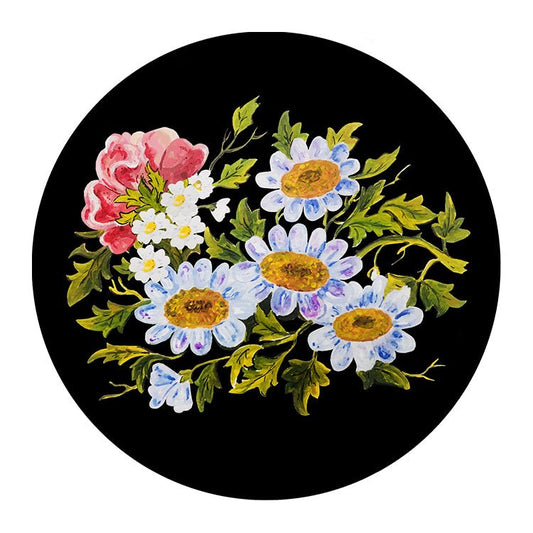 GB0022 - C Flower - Painting - SparkMyLogo