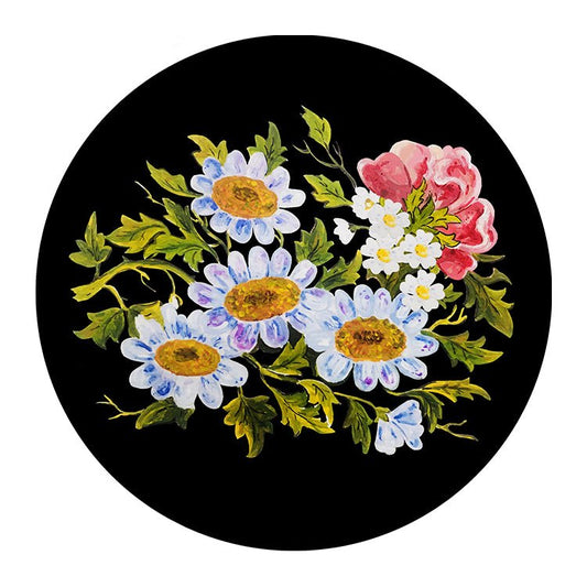 GB0023 - C Flower - Painting - SparkMyLogo