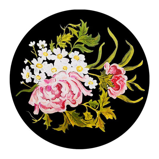 GB0025 - C Flower - Painting - SparkMyLogo