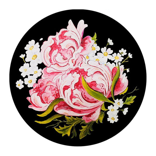 GB0026 - C Flower - Painting - SparkMyLogo