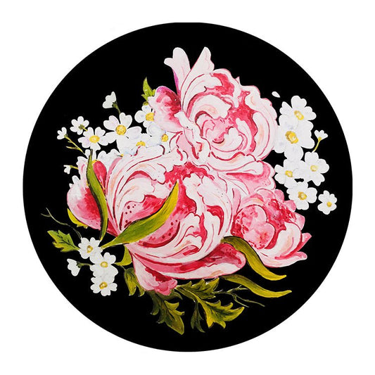 GB0028 - C Flower - Painting - SparkMyLogo