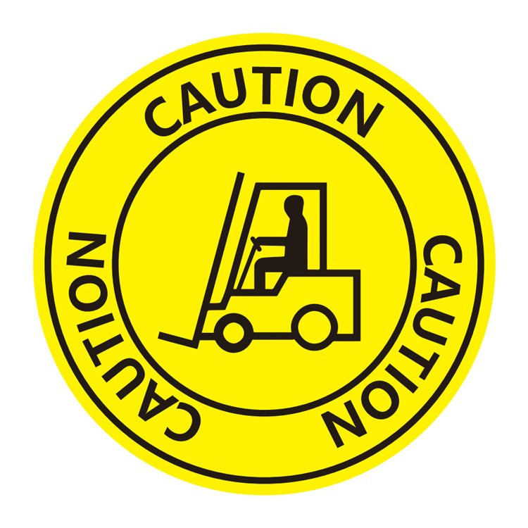 GB0041 - 2C Forklifts Caution - SparkMyLogo